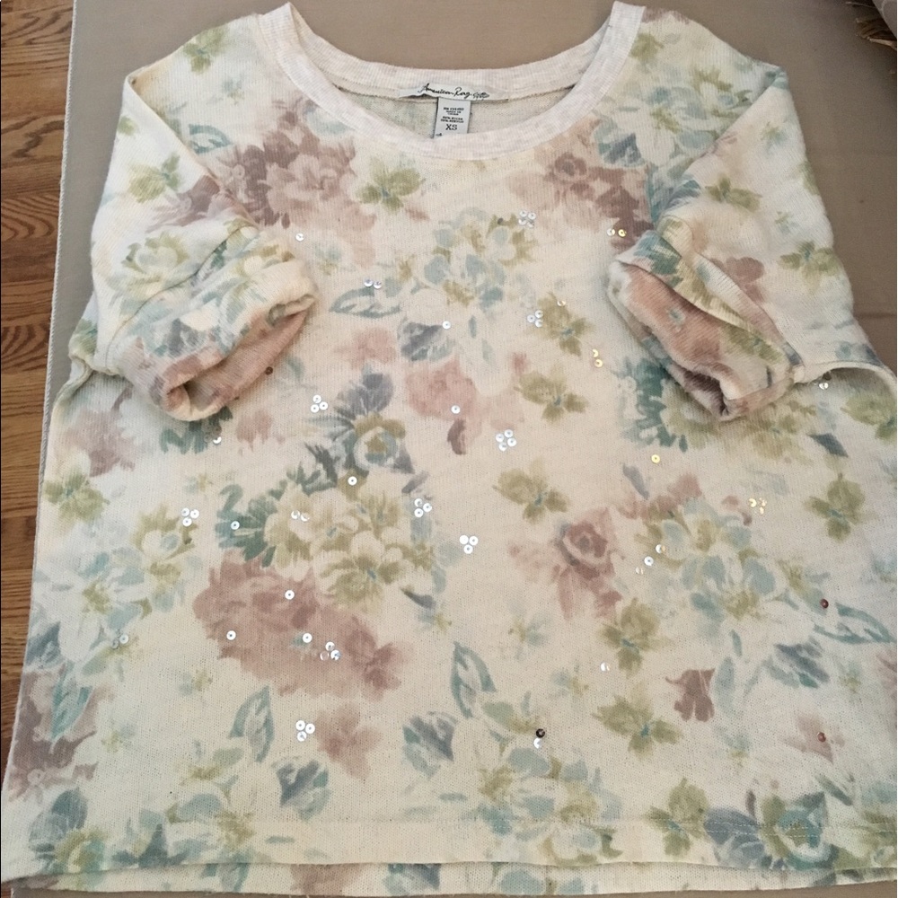 American Rag Sequined Top - Picture 5 of 7